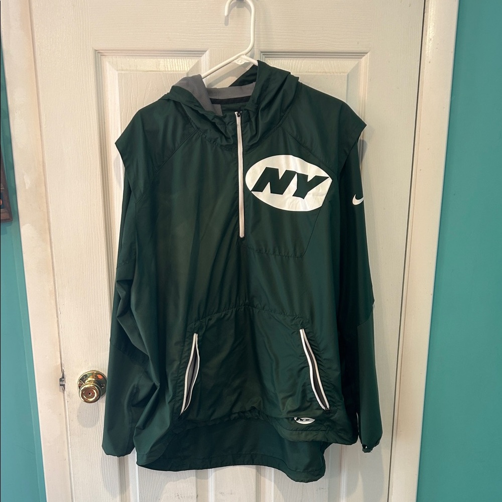 Nike  NY Jets Hooded Windbreaker